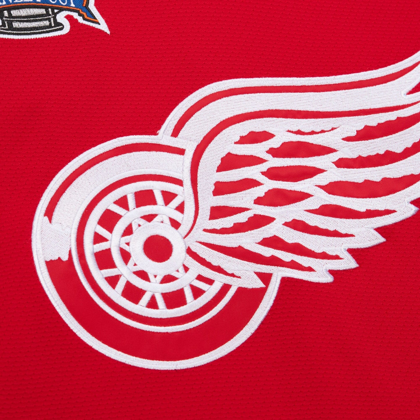 Men's Mitchell & Ness Nhl Dark Jersey Red Wings 2001 Chris Chelios