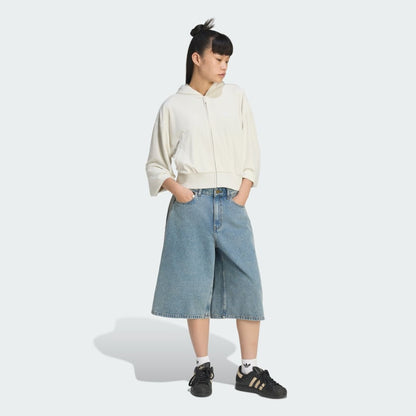 Worn Blue Denim-