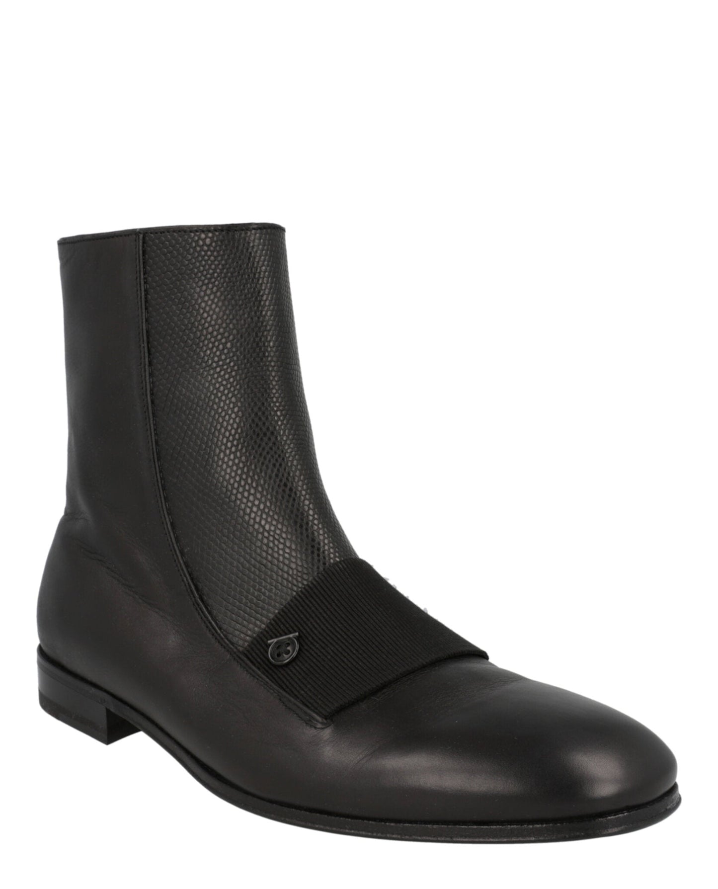Ferragamo Geminiano Gancini Ankle Boots