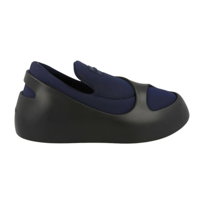 Ferragamo Lunar Paneled Slip-on Sneakers