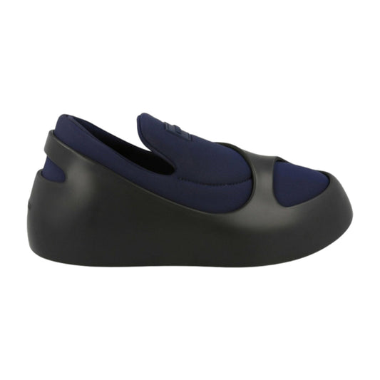 Ferragamo Lunar Paneled Slip-on Sneakers