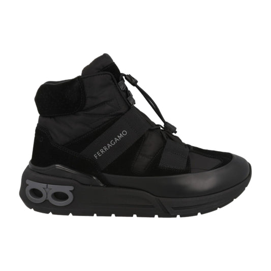 Ferragamo Leonida High-Top Sneakers