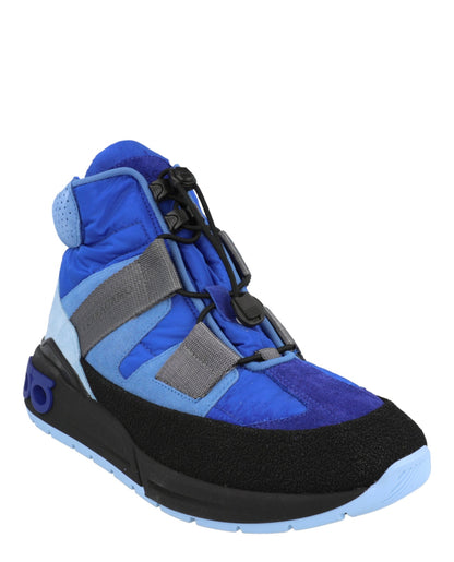 Ferragamo Leonida High-Top Sneakers