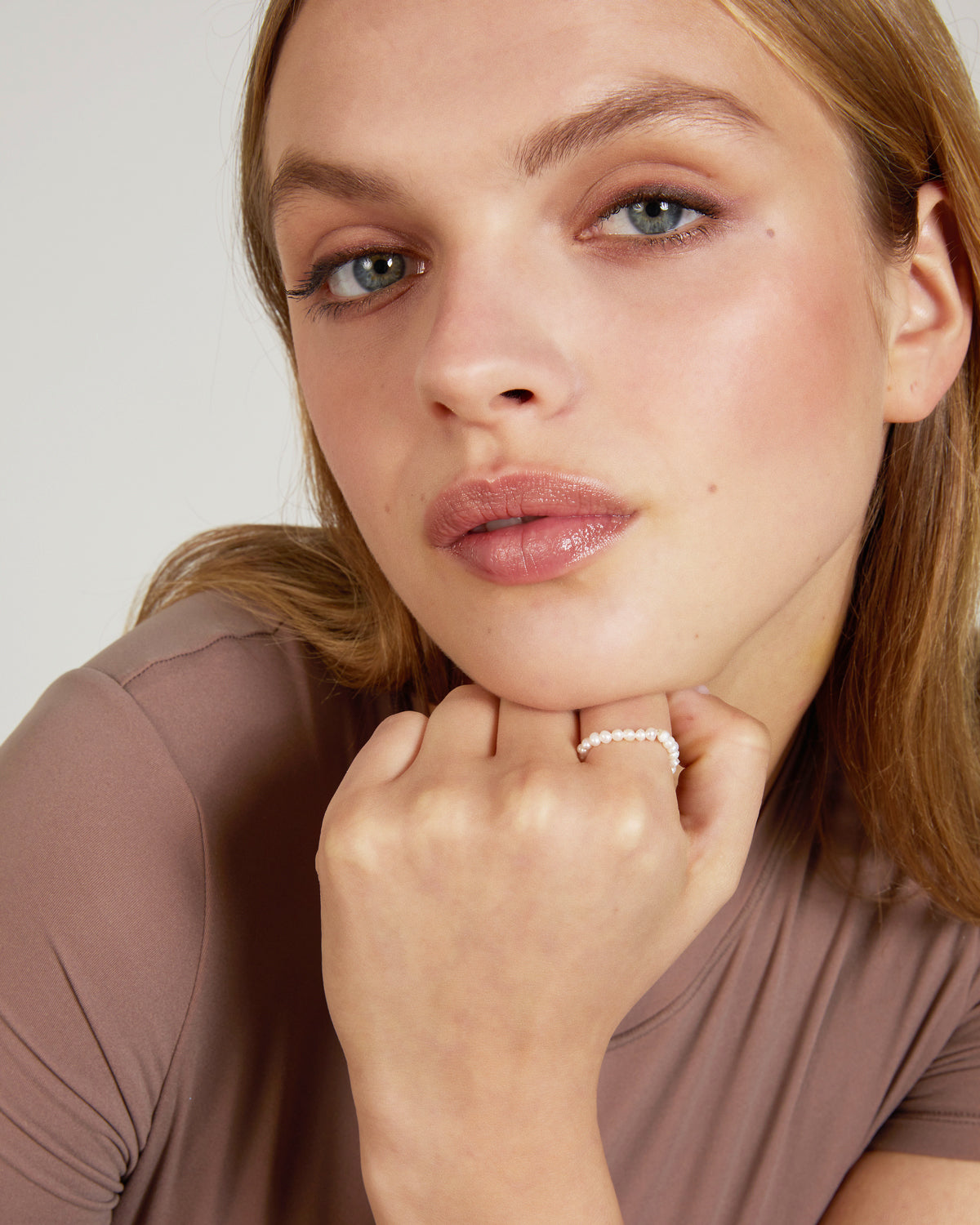 Grit Seed Pearl Ring