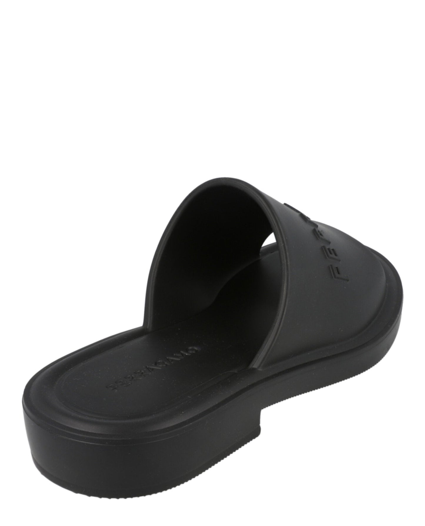 Ferragamo Giuneva Logo Embossed Slides