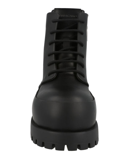 Ferragamo Fede Combat Boots