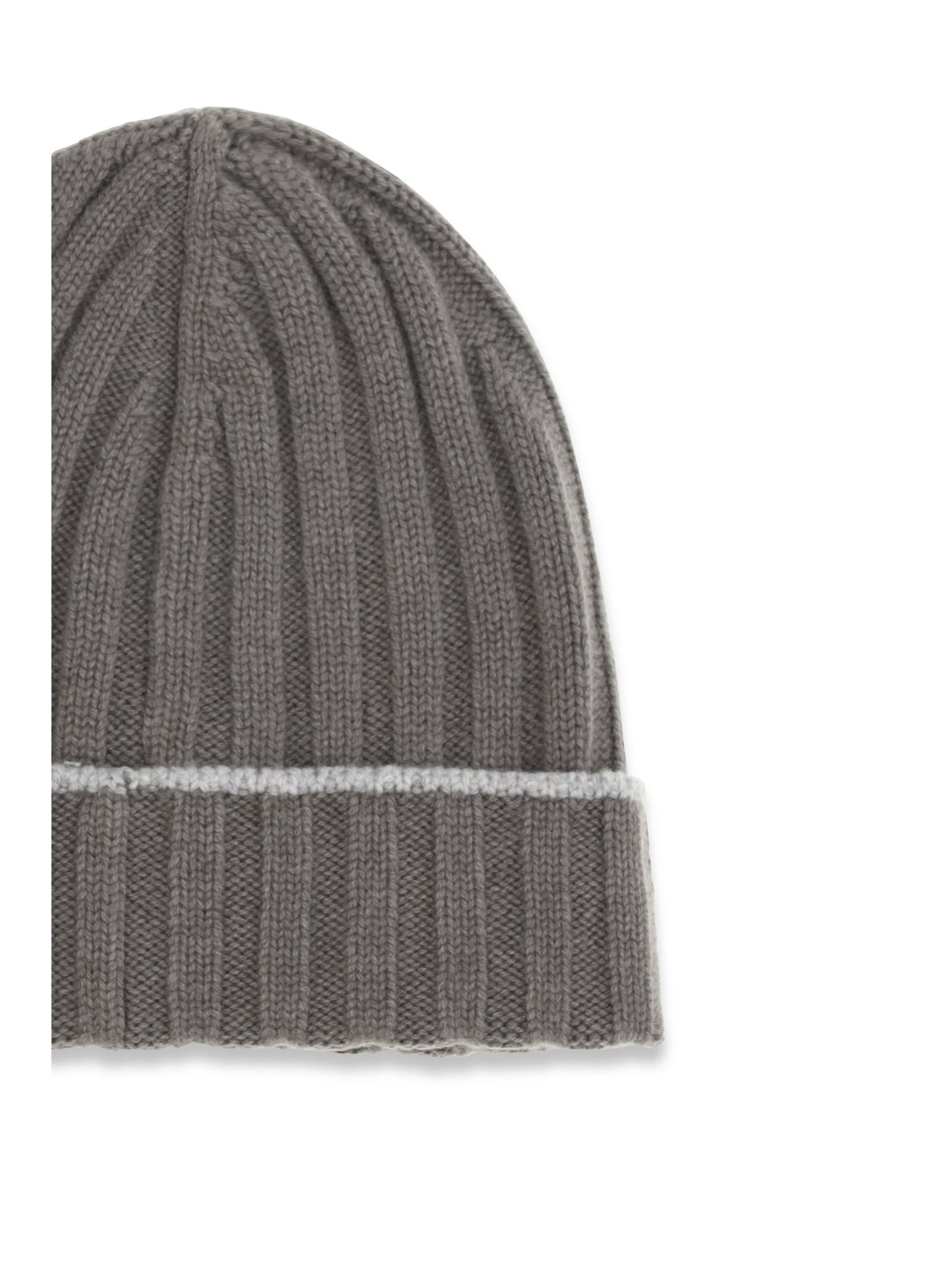 Beanie Hat Cashmere Army Washed