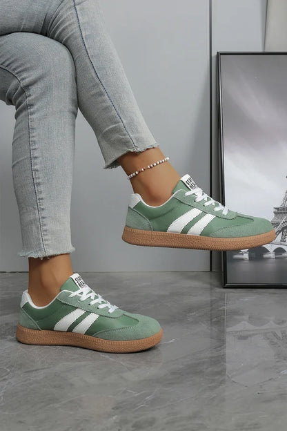 Threaded Pear Goldie Leather Lace Up Shoes