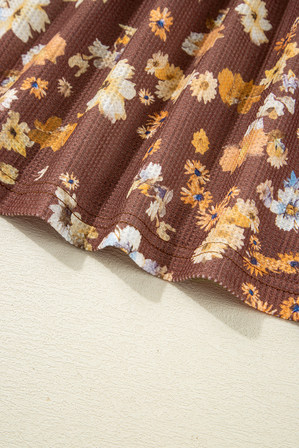 Threaded Pear Skye Sleeve Babydoll Blouse Long Sleeve PLUS Top