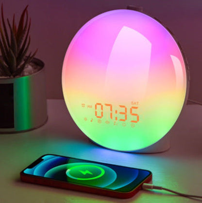 Sound machine sunrise alarm clock