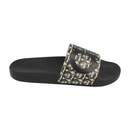 Ferragamo Groovy Dual Gancini Slides