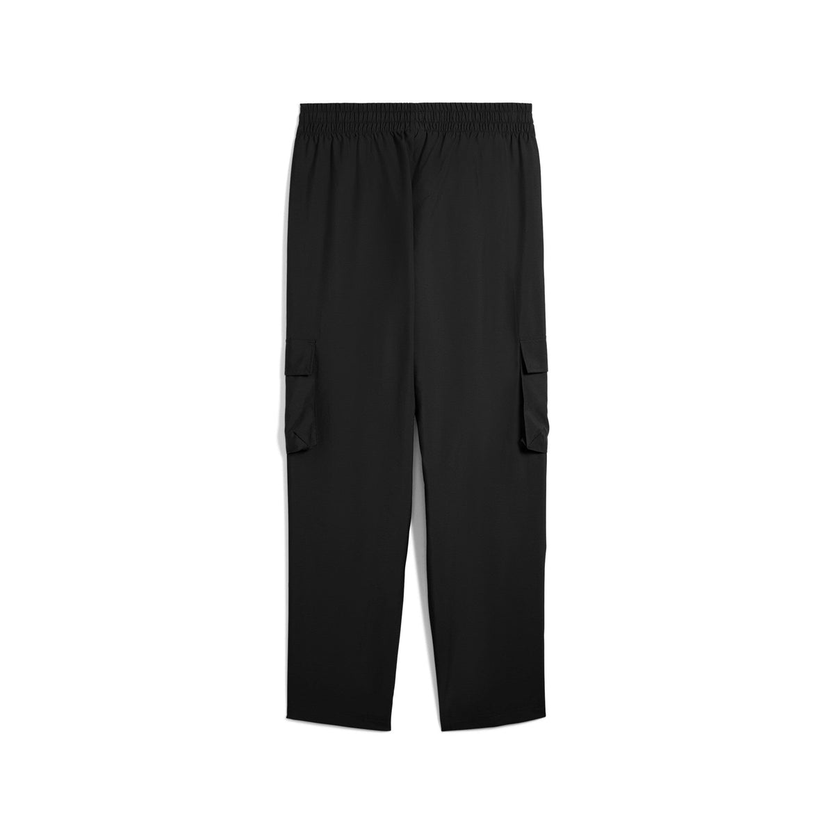 Puma Men's Essential No.1 Logo Woven Cargo Pants - Black/White