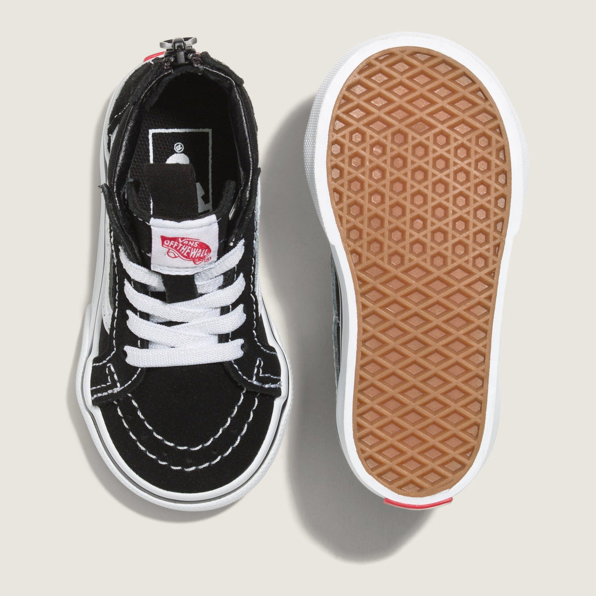 Vans Toddlers Sk8-Hi Black White