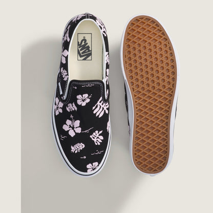 Vans Men's Classic Slip-On Black Pink