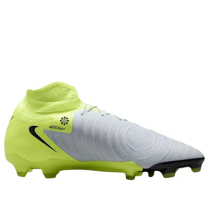 Nike Men's Phantom Luna 2 Pro FG -Metallic Silver/Volt/Black
