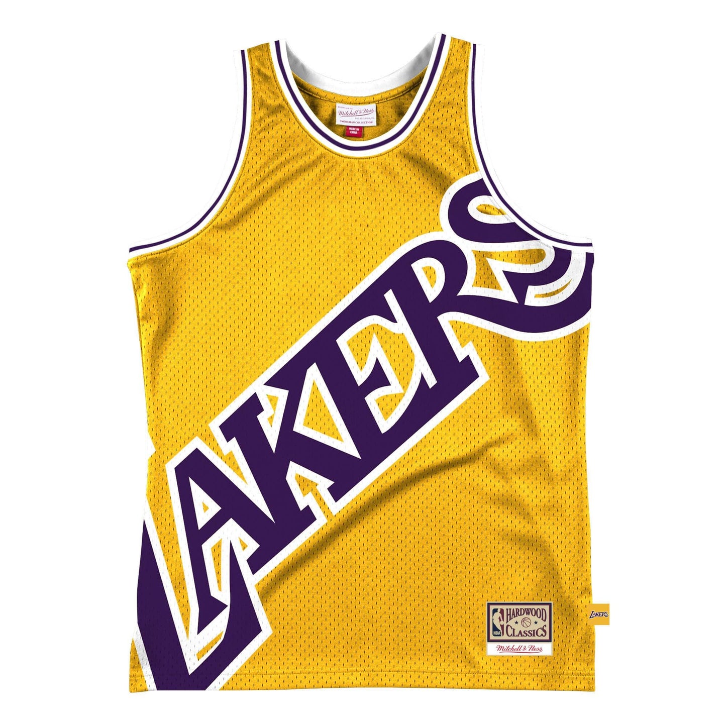 Men's Mitchell & Ness Blown Out Fashion Jersey Lakers