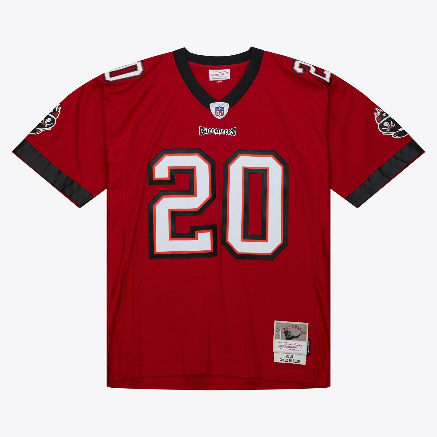 Men's Mitchell & Ness NFL Dark Jersey Buccaneers 2002 Ronde Barber