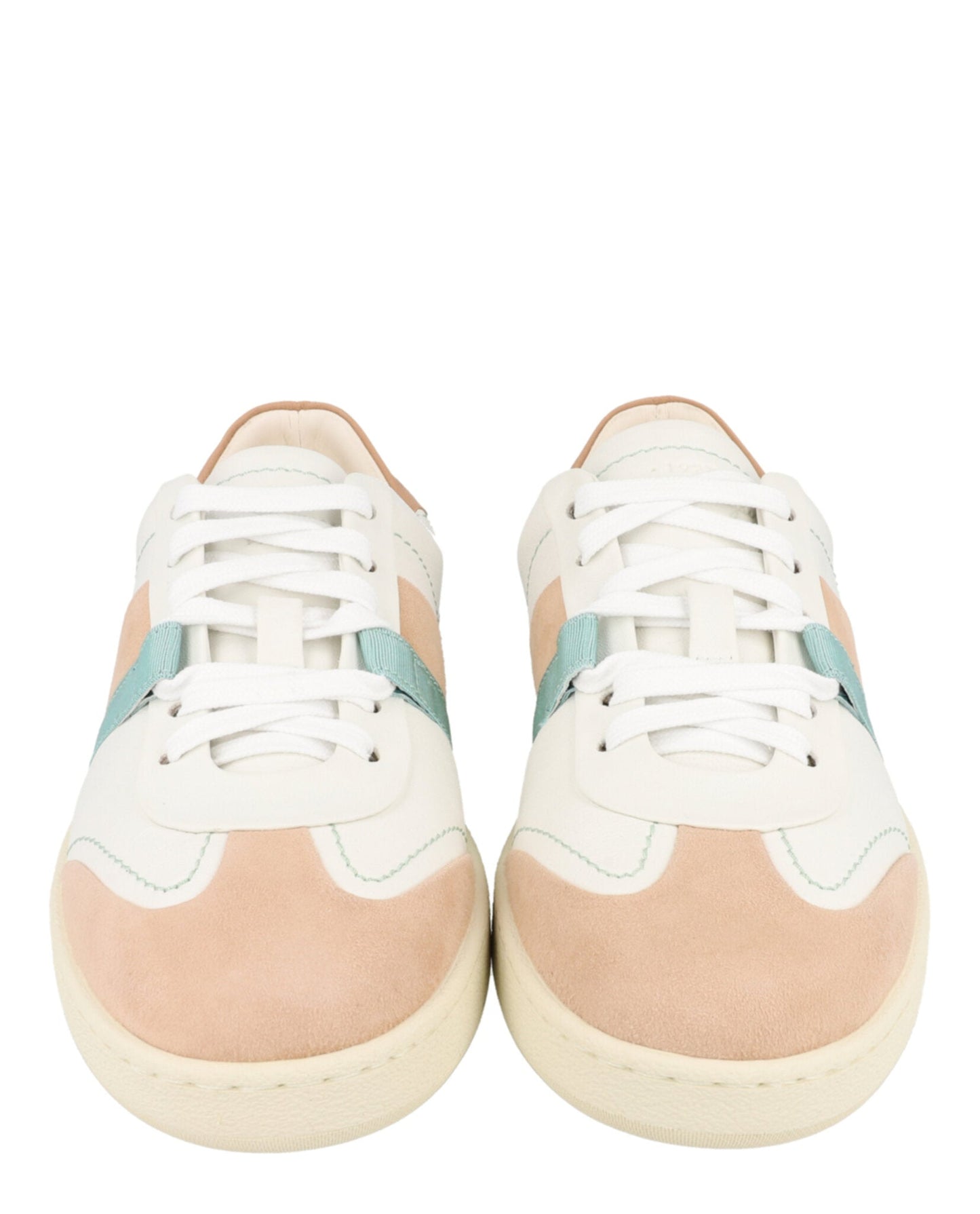 Ferragamo Garda Low Leather Sneakers