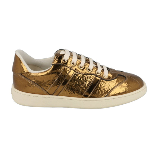 Ferragamo Faith Metallic Sneakers