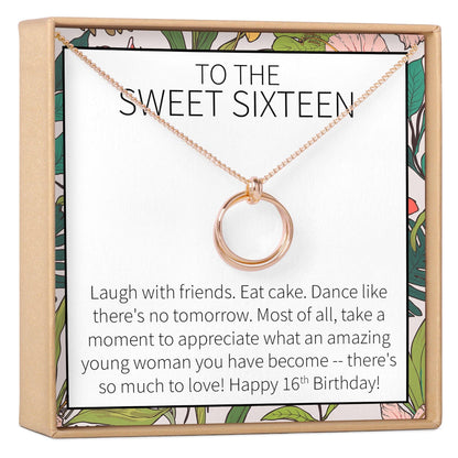 Sweet 16 Necklace, Multiple Styles