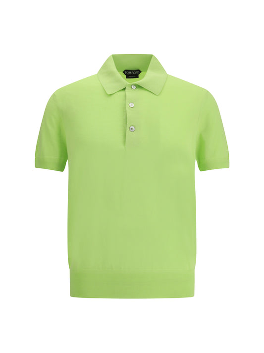Cotton Polo Wild Lime