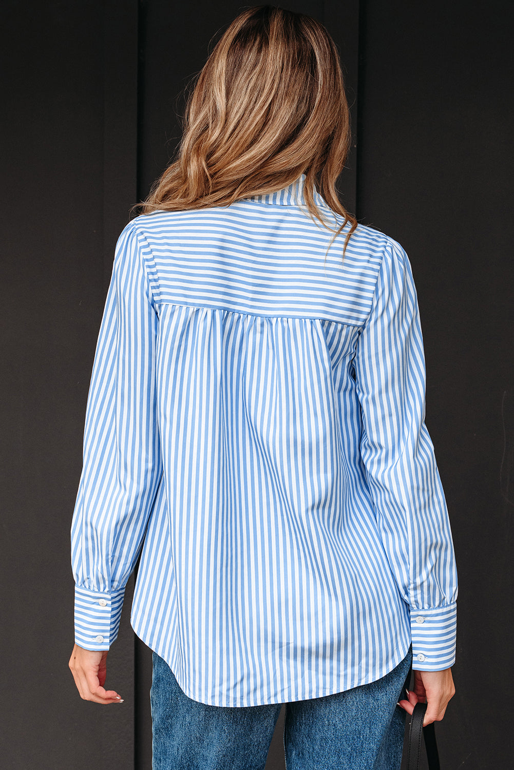 Threaded Pear Emersyn Stripe Long Sleeve Top