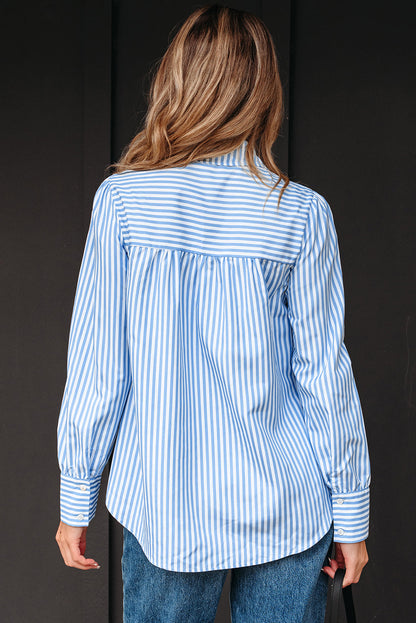 Threaded Pear Emersyn Stripe Long Sleeve Top