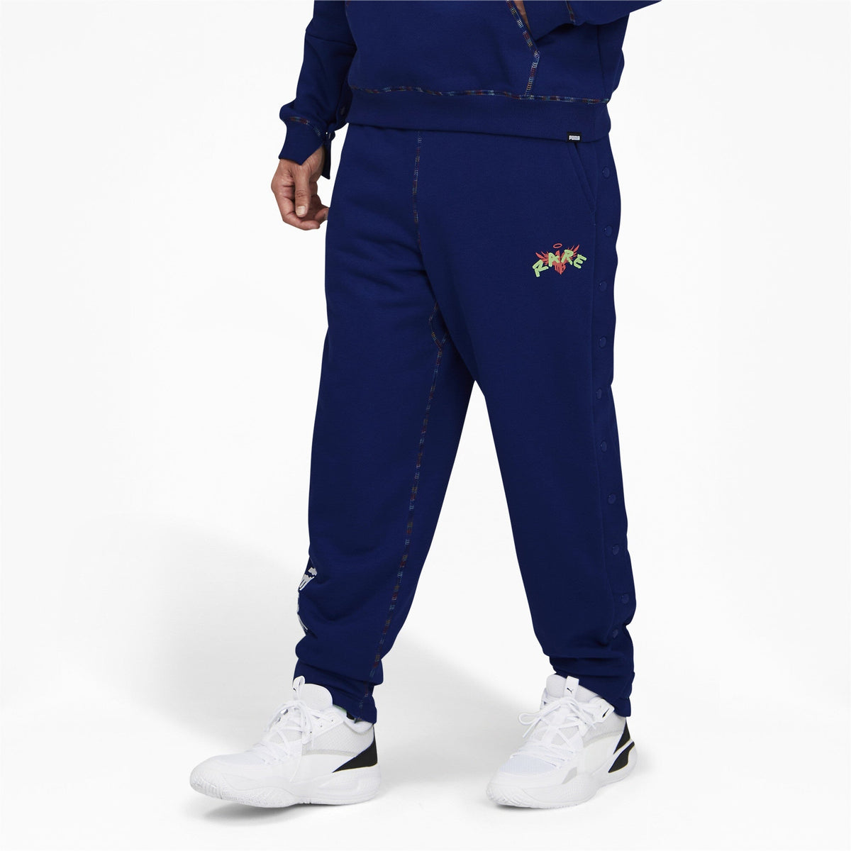 Puma Men's Melo Fleece Pants - Green