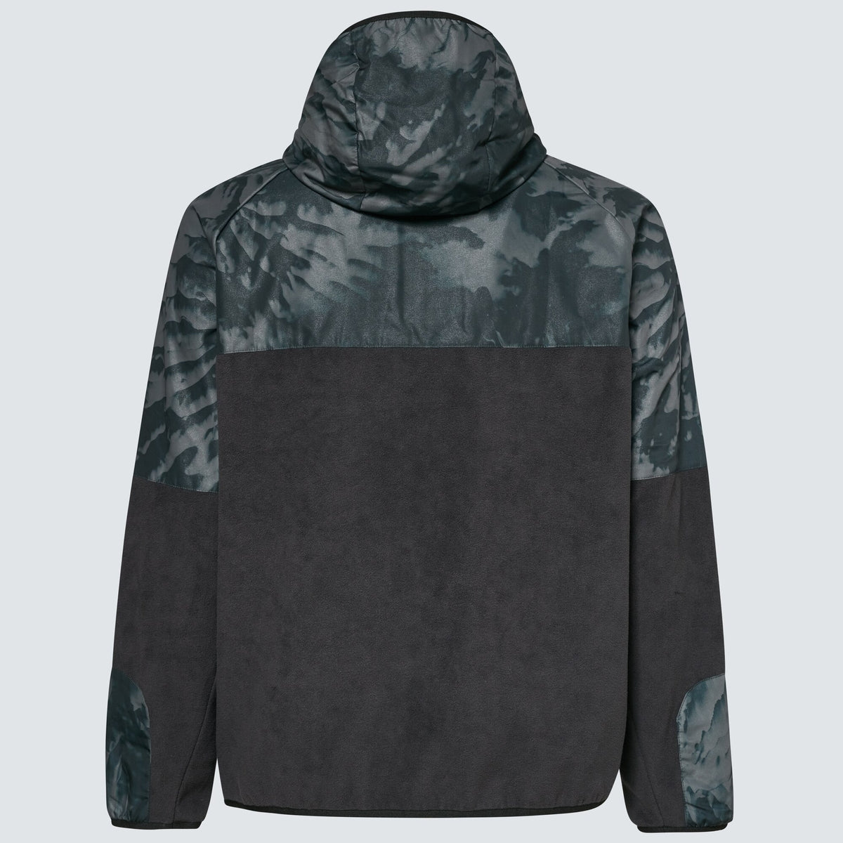 Oakley Men's Wanderlust FZ Hoodie - Black/Mountain TD Print