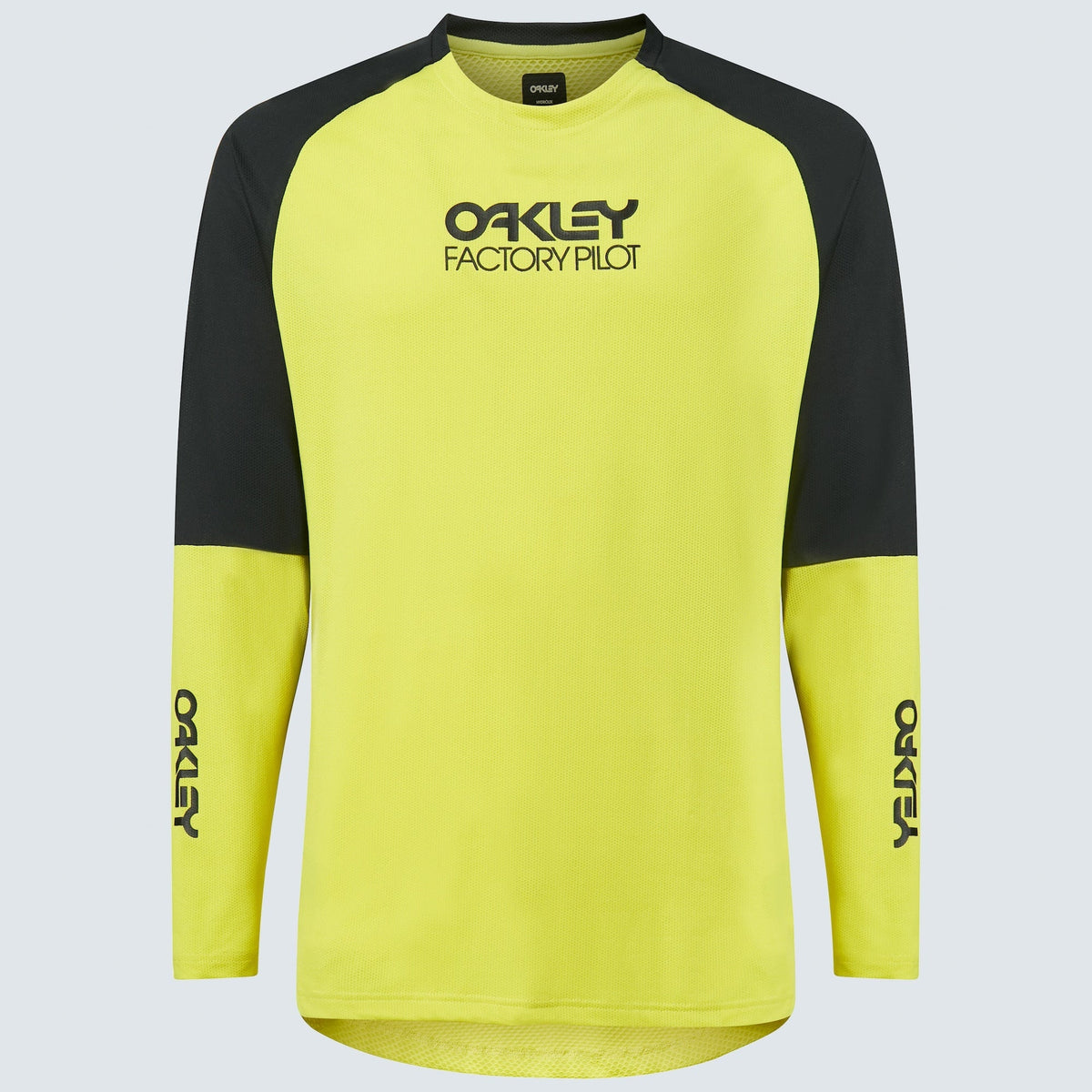 Oakley Men's Factory Pilot MTB LS Jersey II - Black/Sulphur