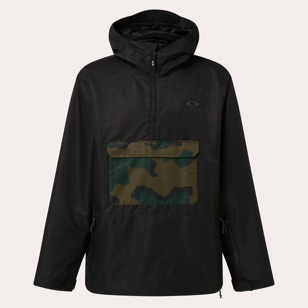 Oakley Men's Divisional RC Shell Anorak - Blackout