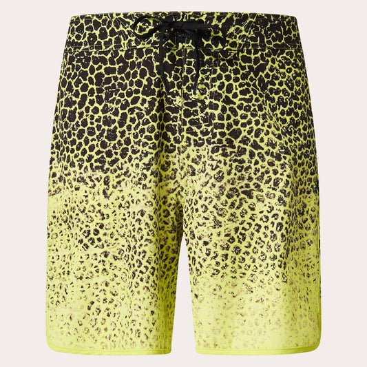 Oakley Men's Session RC 19" Boardshort - Gradient Crackle Bk/Yl