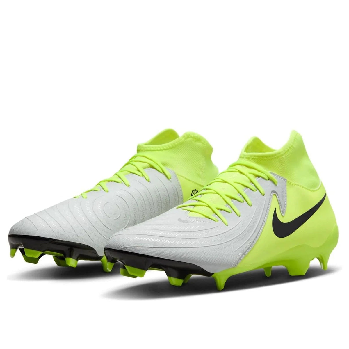 Nike Men's Phantom Luna 2 Academy MG - Metallic Silver/Volt/Black