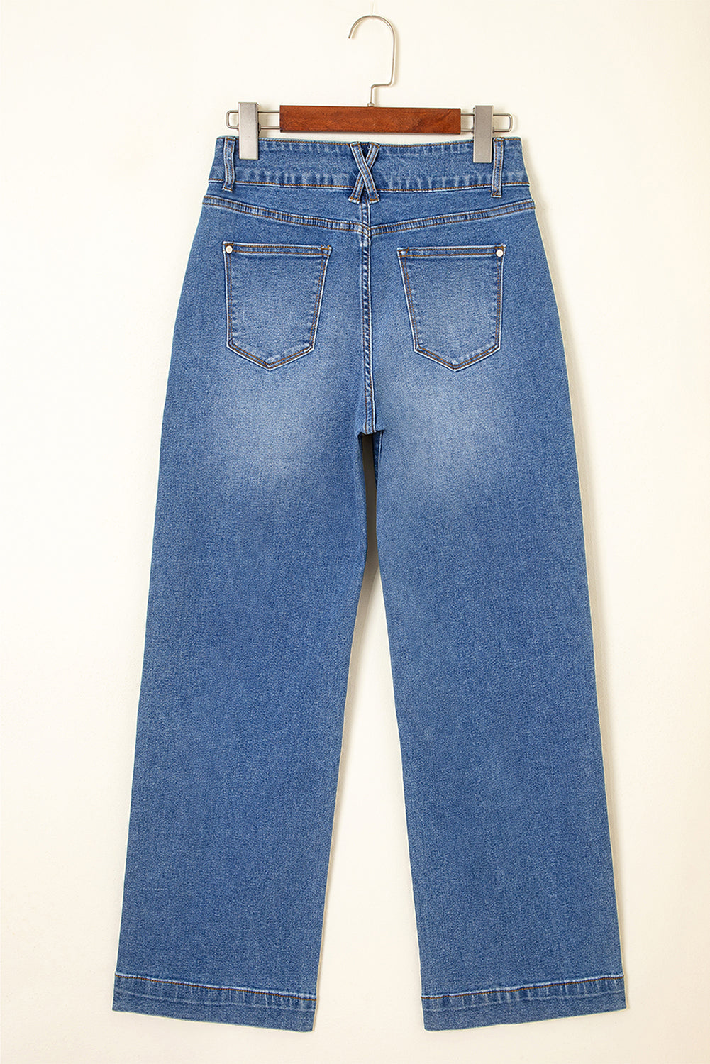 Threaded Pear Mikaela Fly Straight Leg Jeans