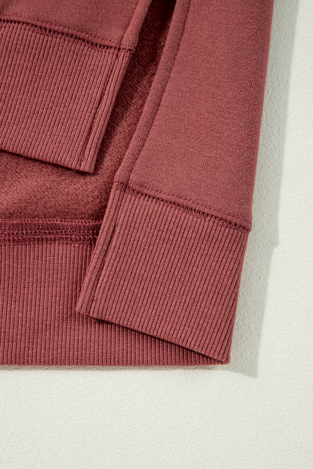 Threaded Pear Ella Patchwork Drop Shoulder Pullover