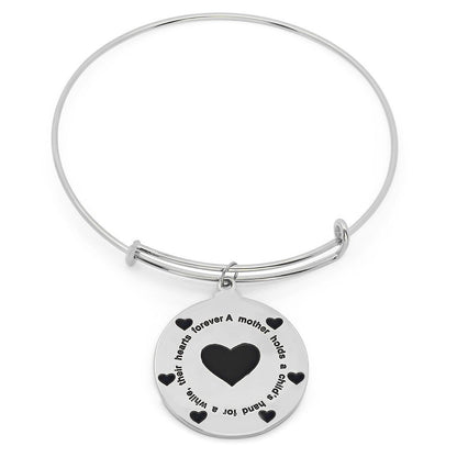 SteelTime Women's Stainless Steel 'I Loved You Yesterday, I Love You Still, I Always Have, I Always Will' Pendant