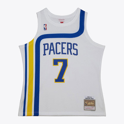 Mitchell & Ness Men's NBA White Hwc Jersey Pacers 2003 Jermaine O'Neal