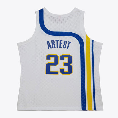 Mitchell & Ness Men's NBA White Hwc Jersey Pacers 2003 Ron Artest Jerseys