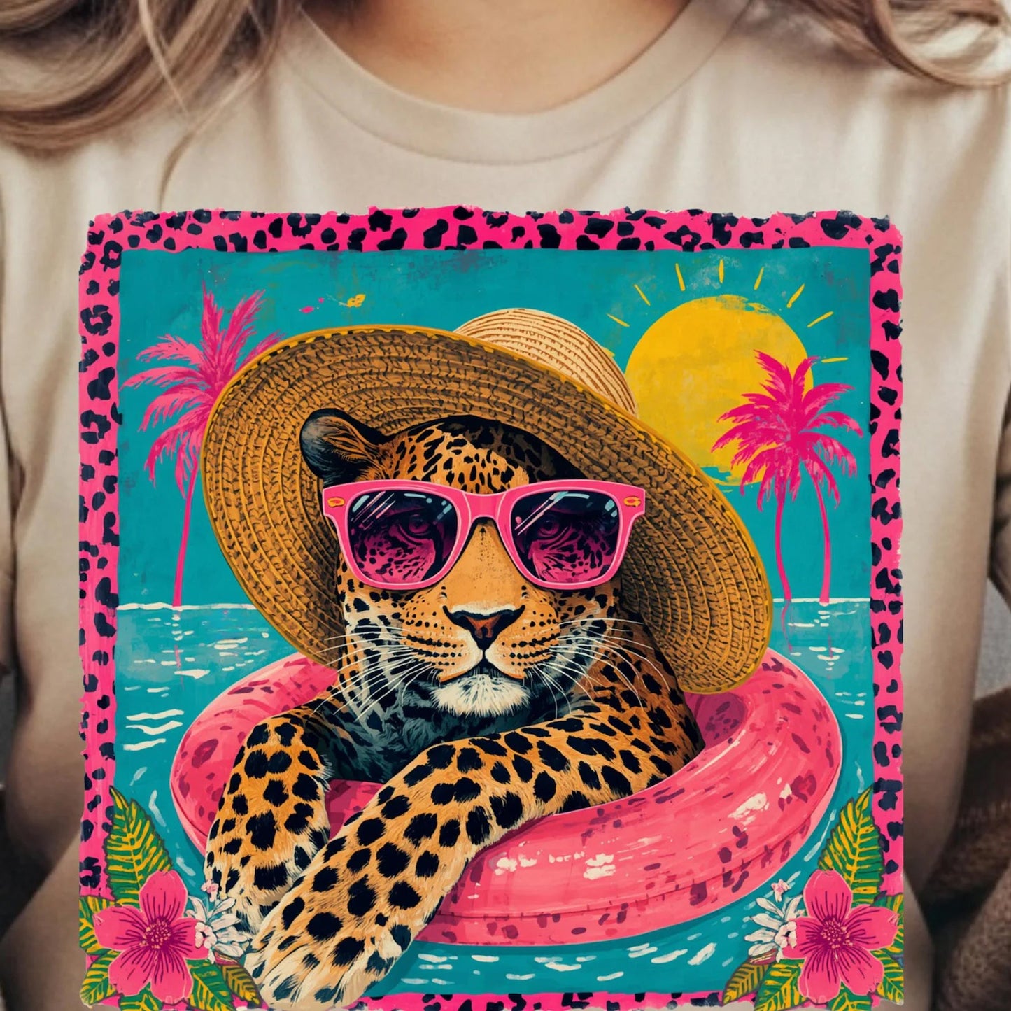Boujee Leopard Graphic Tee