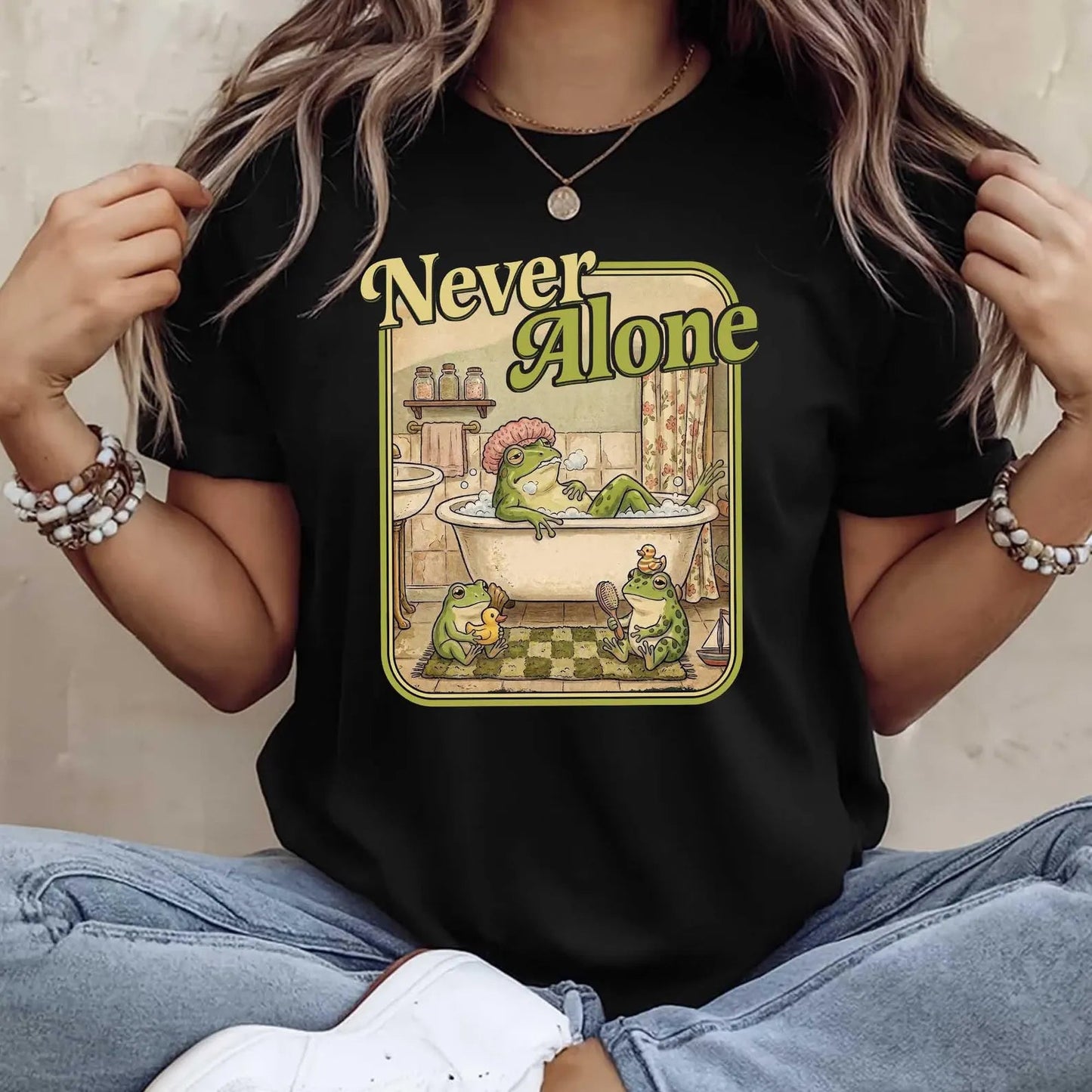 Never Alone Graphic Tee