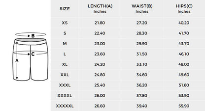 Baha Ranch Weekend Hooker Men's Beach Board Swim Shorts