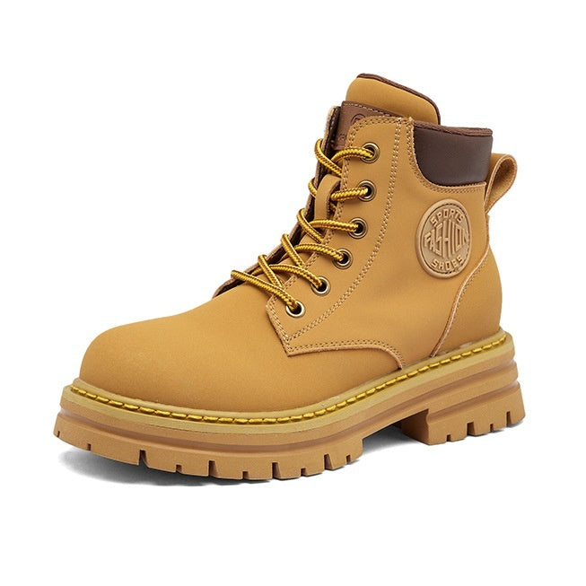 Women’s Genuine Leather Martin Boots