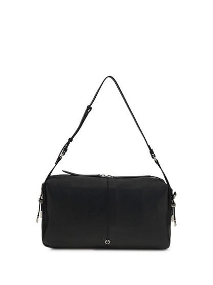 Shoulder Bag Keeper Black Leather
