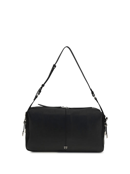 Shoulder Bag Keeper Black Leather