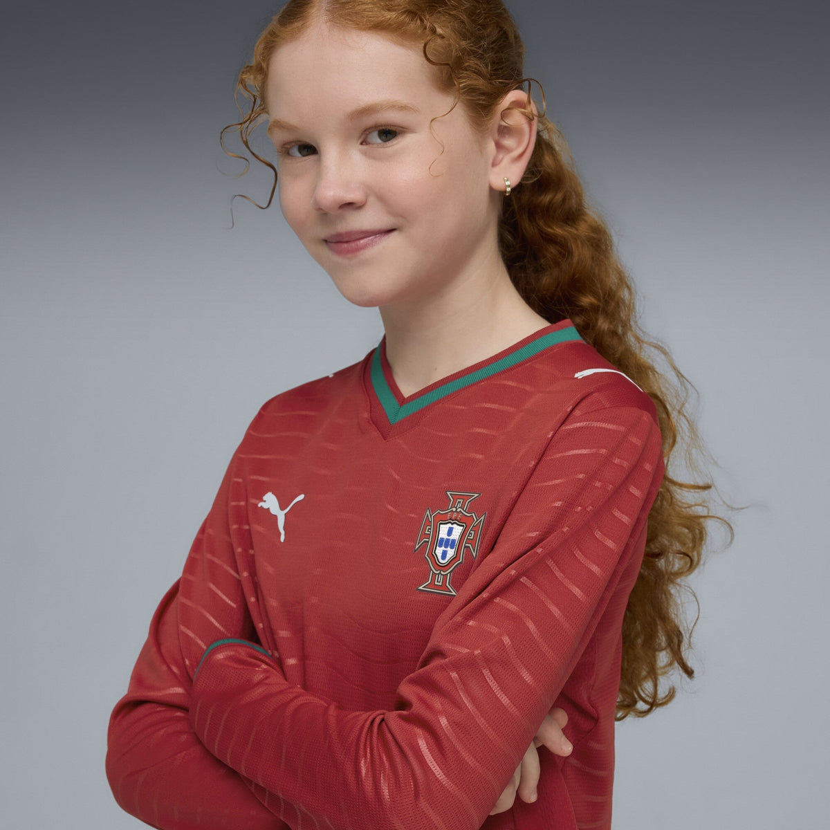 Puma Youth Portugal 2026 Home Jersey - Red
