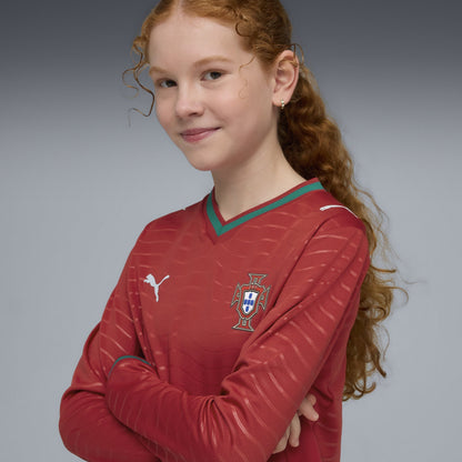 Puma Youth Portugal 2026 Home Jersey - Red