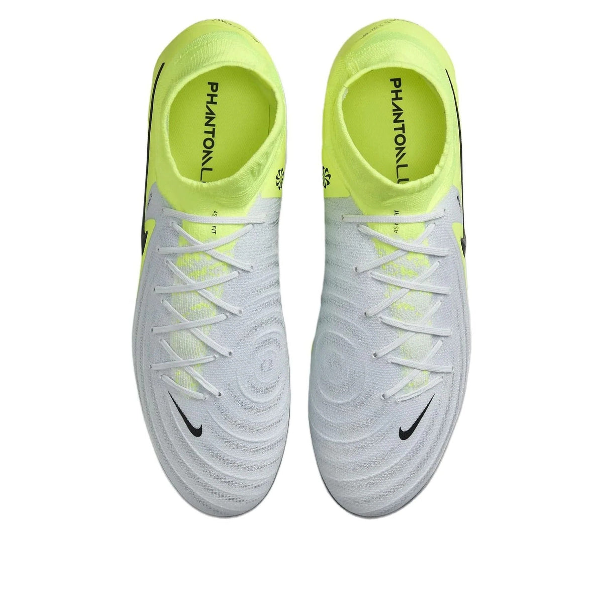 Nike Men's Phantom Luna 2 Pro FG -Metallic Silver/Volt/Black