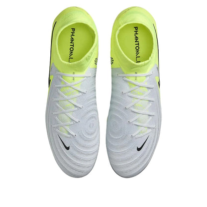 Nike Men's Phantom Luna 2 Pro FG -Metallic Silver/Volt/Black