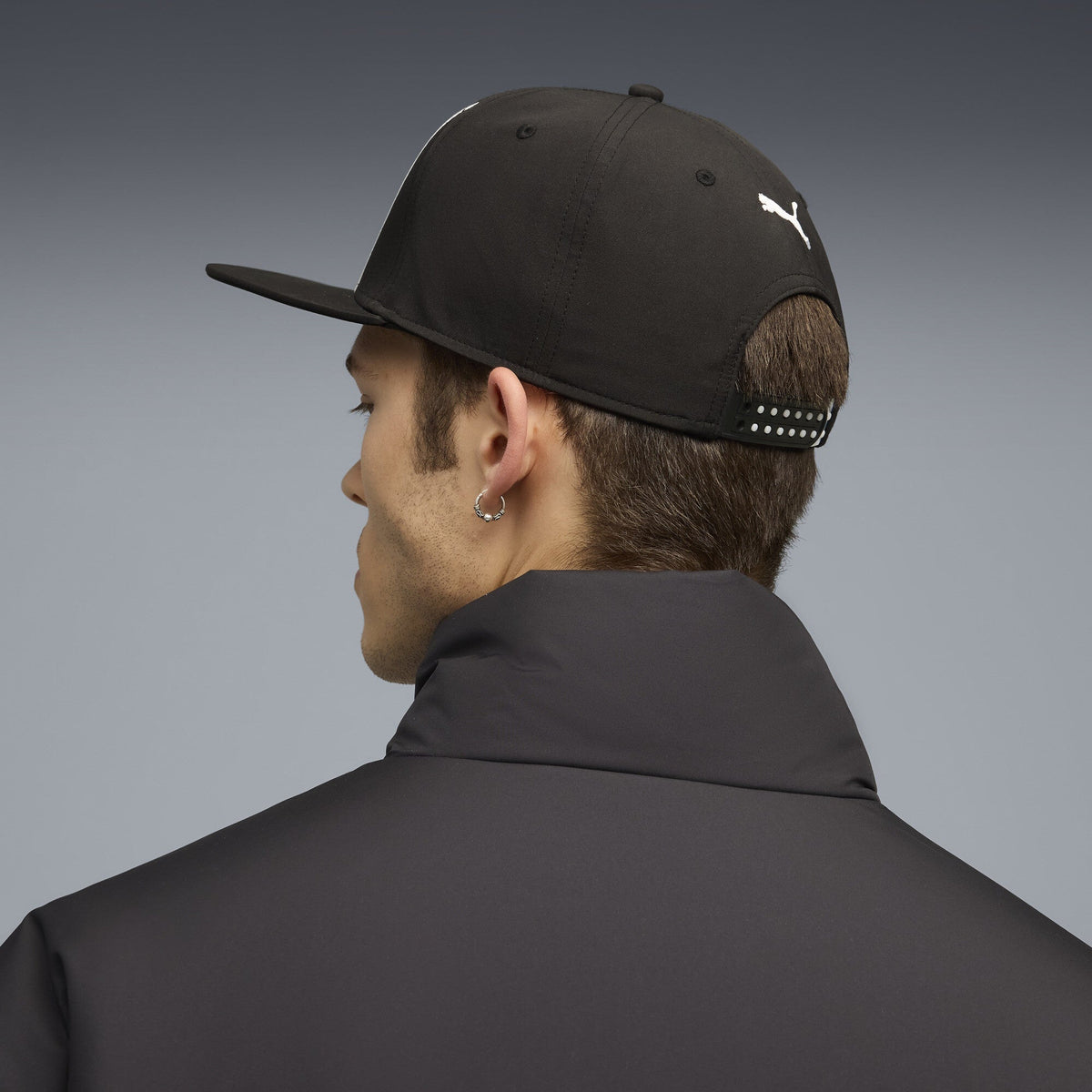 Puma Men's BMW M Motorsport Flat Brim Cap - Black