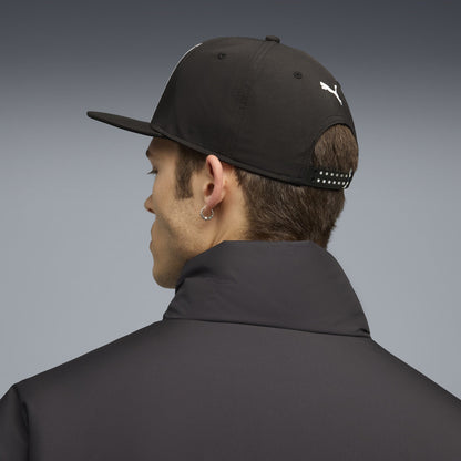 Puma Men's BMW M Motorsport Flat Brim Cap - Black